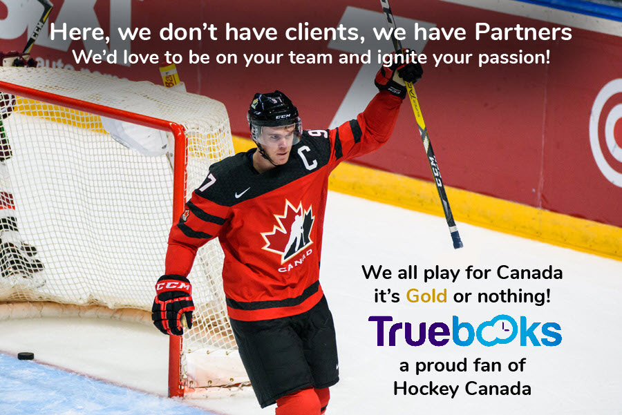 Truebooks supports Hockey Canada